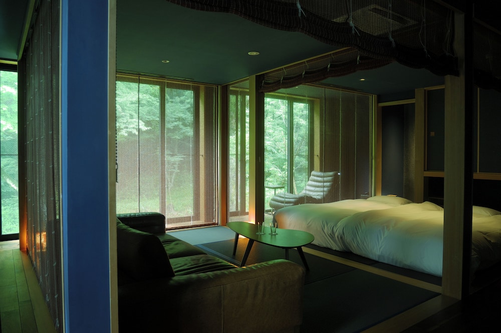 [MOMIJI] Japanese Style Room with Semi-open-air Bath, Non Smoking (Futon for 3rd person)