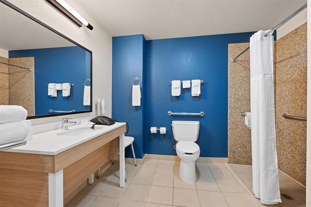 Room, 1 King Bed, Accessible (Mobility & Hearing, Roll-in Shower)