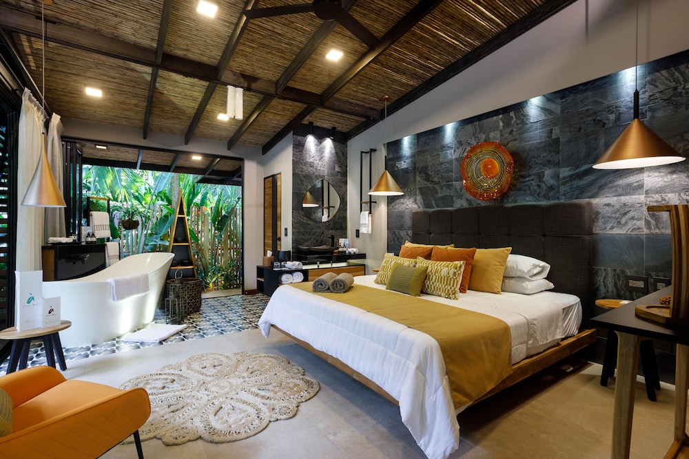 Habitación Doble Deluxe, 1 cama King, con vista al jardín