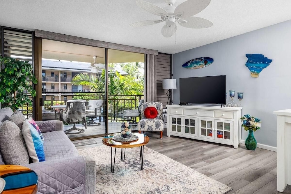 Condo, 1 King Bed, Ocean View (Kona Makai 1-204 Oceanview! AC! Remod) photo 3