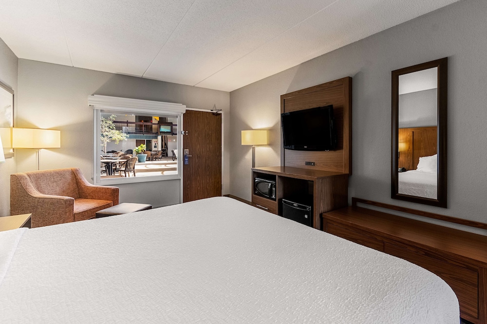 Standard Room, 1 King Bed, Refrigerator & Microwave, Poolside (1st Floor) photo 3