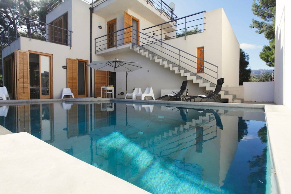 Hele Moderne Villa Med Pool Og Tæt På Havet, Billede 27