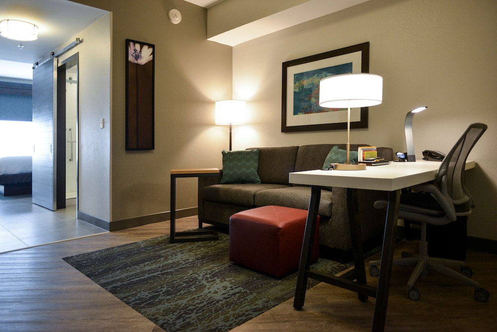 Suite, 1 King Bed with Sofa bed, Accessible (Mobility & Hearing, Roll-in Shower) photo 1