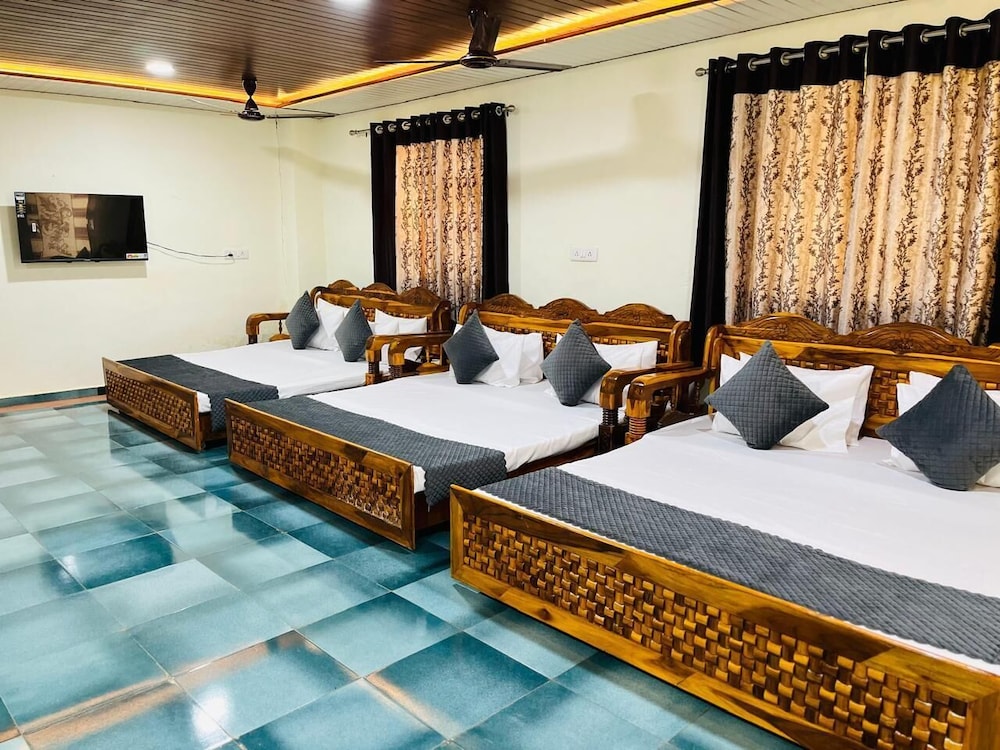 Basic Shared Dormitory, Patio, Pool View