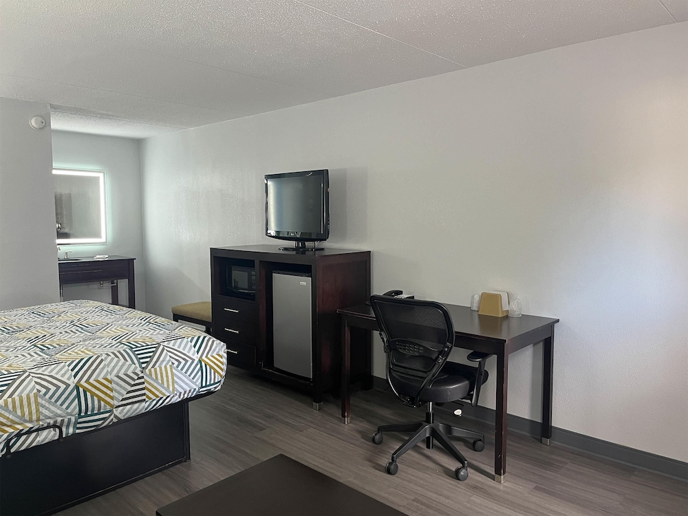 Deluxe Room, 1 King Bed, Non Smoking, Refrigerator & Microwave - Photo 4