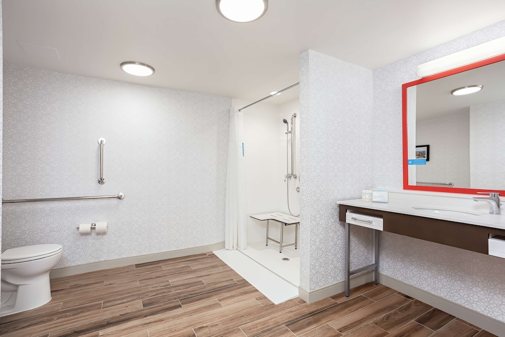 Suite, 1 King Bed with Sofa bed, Accessible (Mobility & Hearing, Roll-in Shower) - Photo 2
