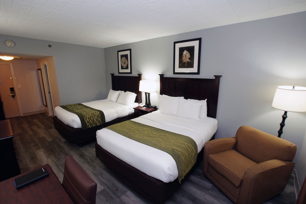 Standard Room, 2 Queen Beds, Non Smoking, Refrigerator & Microwave - Photo 7