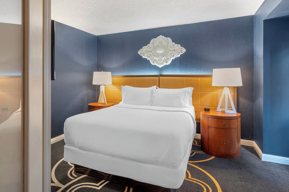Accessible Deluxe Suite with Roll in Shower 1 Queen Bed
