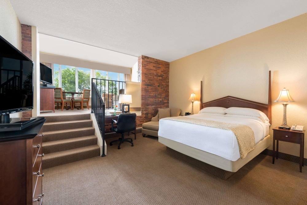 1 King Bed with Sofa bed, Non Smoking, Refrigerator & Microwave, Split Level Loft - Photo 1