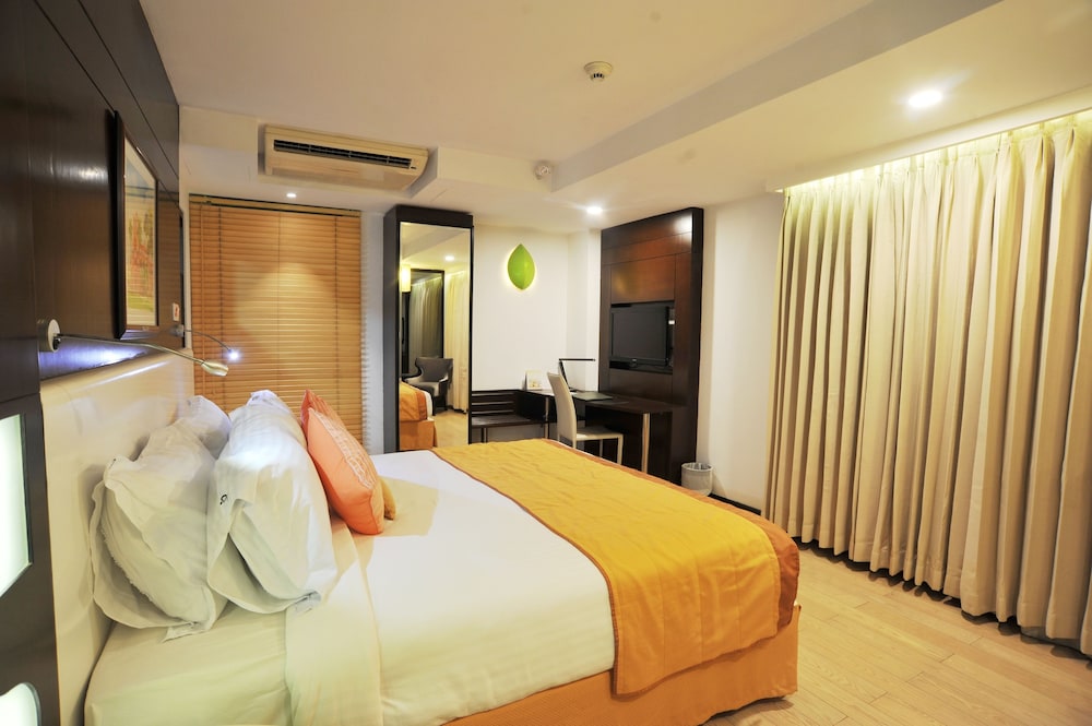 Premium Single Room, 1 King Bed, City View photo 2