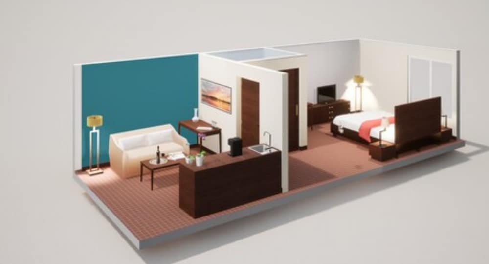 Suite, 1 King Bed, Accessible, Roll-in Shower, Non Smoking - Photo 5