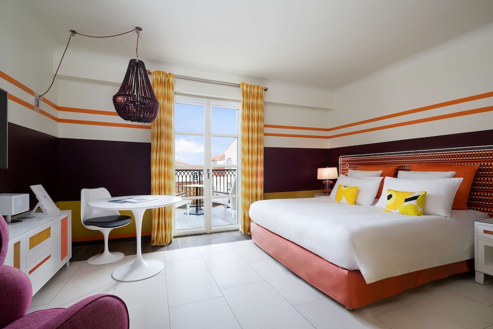 Chambre, patio
