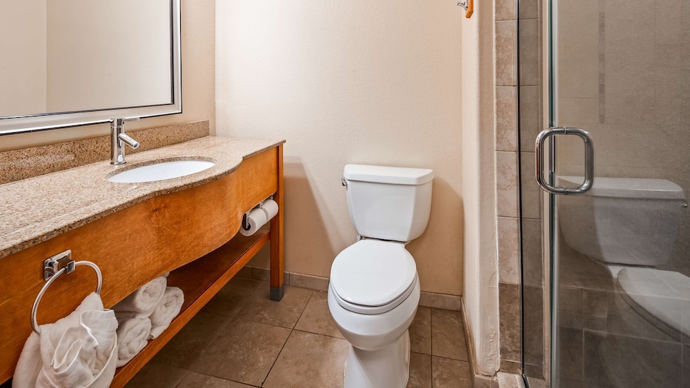 Suite, 1 King Bed, Non Smoking, Refrigerator & Microwave (Shower Only;with Sofabed) photo 3