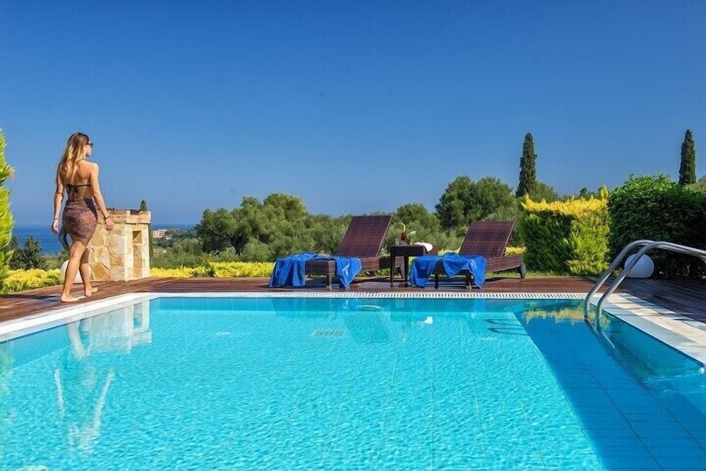 Premium Two-Bedroom Villa with Heated Private Pool & Sea View