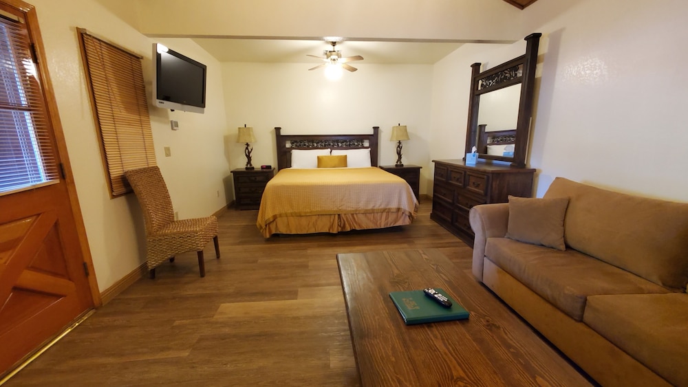 Suite, 1 King Bed with Sofa bed, Fireplace photo 1