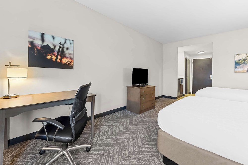 Suite, 2 Queen Beds, Non Smoking, Refrigerator & Microwave (with Sofabed) photo 1