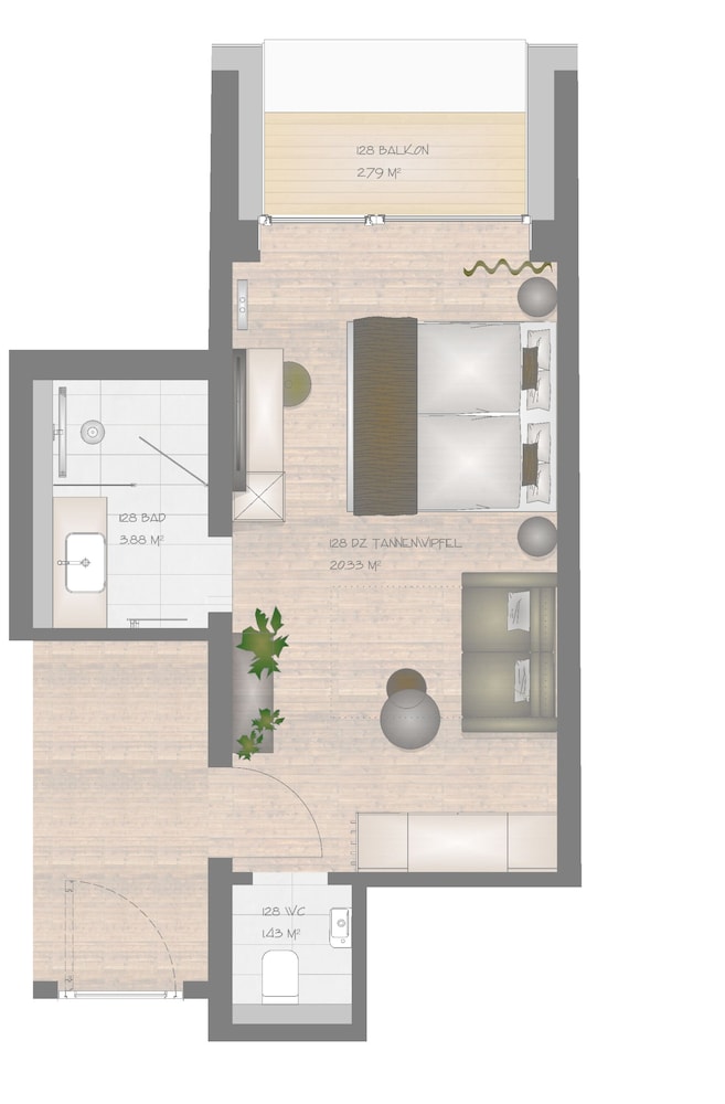 Design Double Room, Lanai photo 3