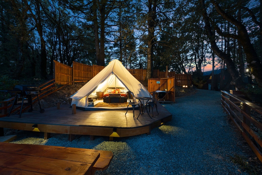 Yurt Above it All - Glamp on-site photo 2