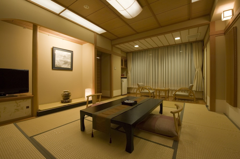 Japanese Western Room with Open Air Bath, Smoking, Mt. Fuji View (Main Build.)