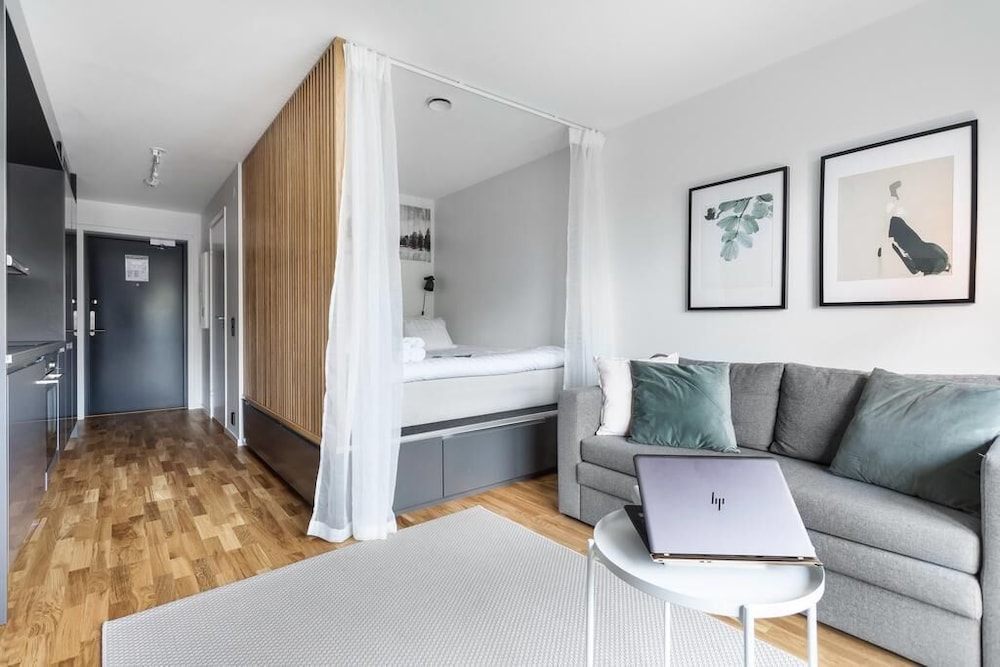 Superior Apartment, Garden View (2 Twin Beds with Sofa Bed) photo 3