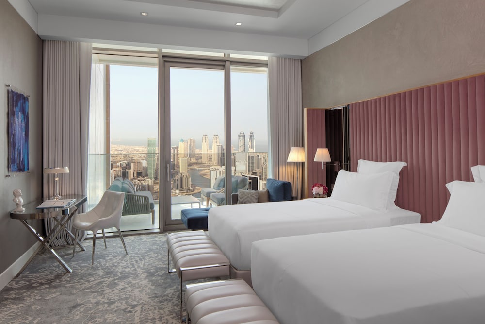 Signature Room, 2 Double Beds, City View