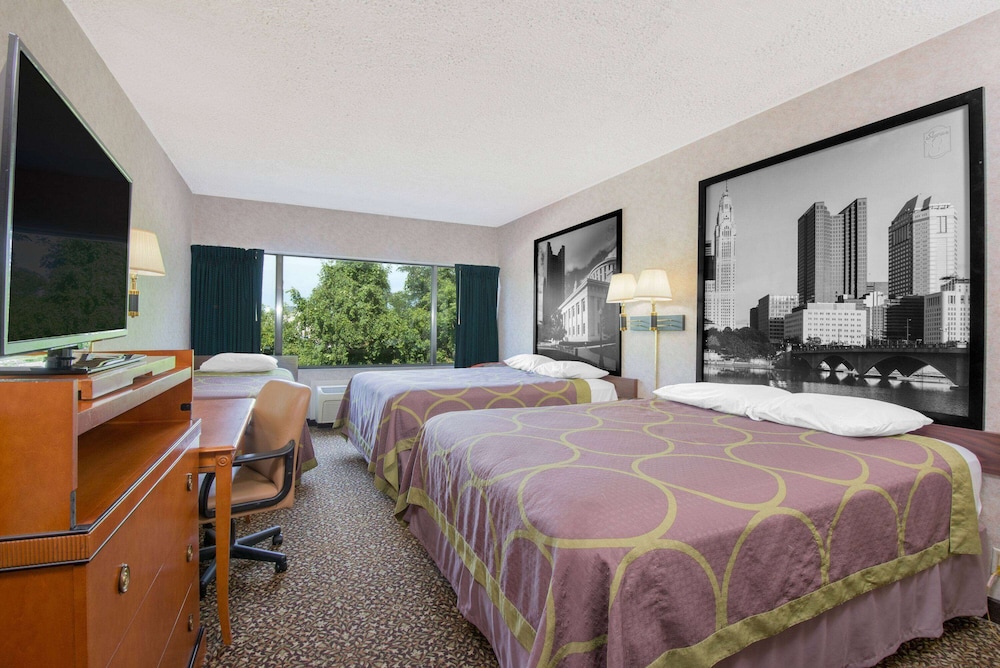 Room, 2 Double Beds, Accessible, Smoking - Photo 1