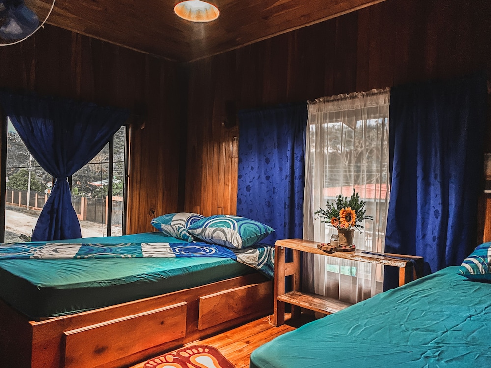Komfort Dreibettzimmer, Poolzugang, Gartenblick
