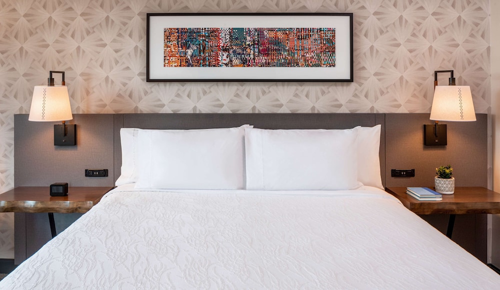Room, 1 King Bed, Accessible (Mobility & Hearing, Roll-in Shower) at Hilton Garden Inn Austin University Capitol District in Austin