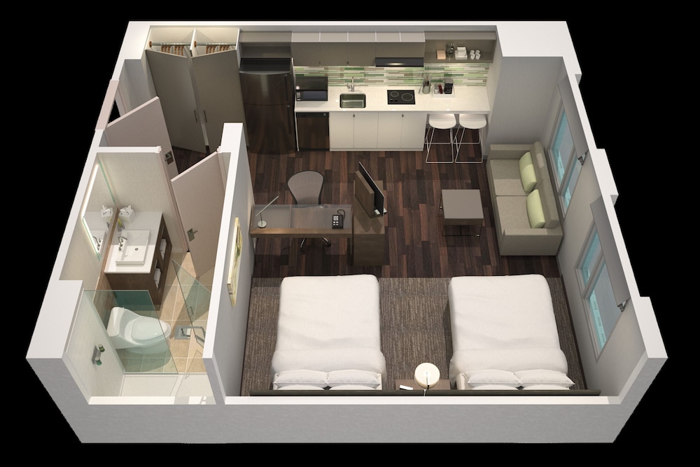 Studio Suite, Multiple Beds, Kitchen - Photo 12