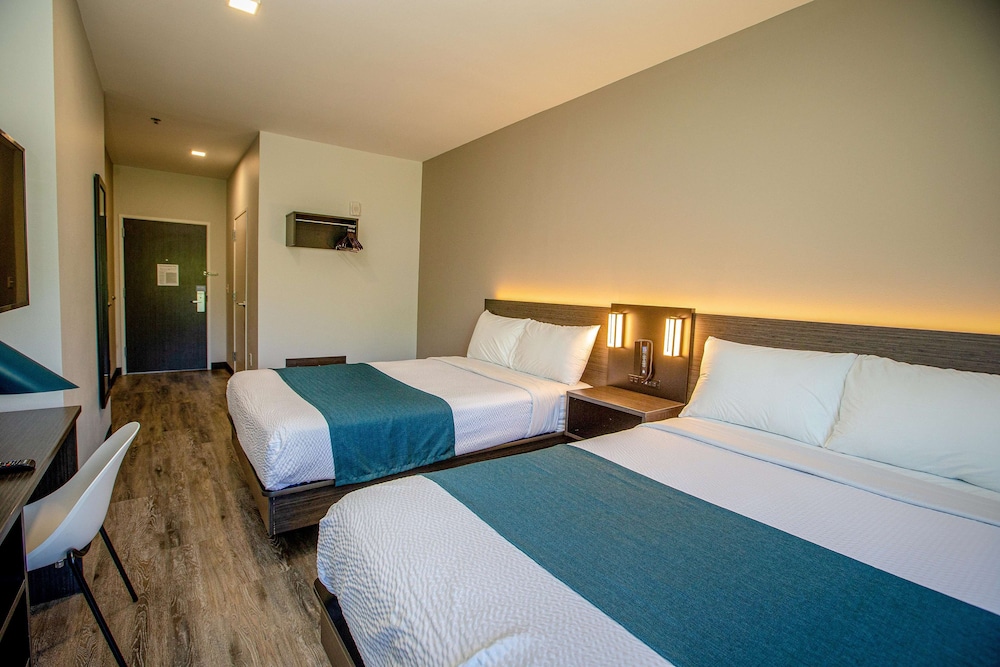 Deluxe Room, 2 Double Beds, Non Smoking, Refrigerator & Microwave - Photo 4