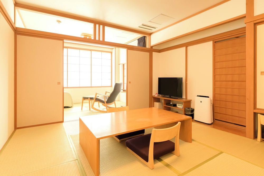 Japanese Style Room, w/ Private Open-air Bath (10 tatami mats + 6 tatami mats) Special Room Fugetsu photo 3