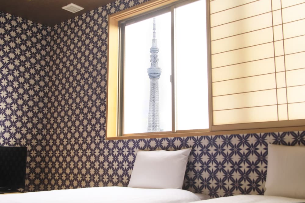 - Annex -Twin Room, Japanese Style Bed + Sofa Bed, River View, Non Smoking
