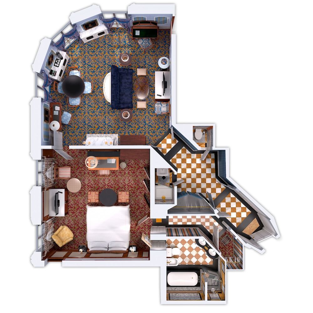 Suite, 1 Bedroom, Non Smoking (Opera Suite)