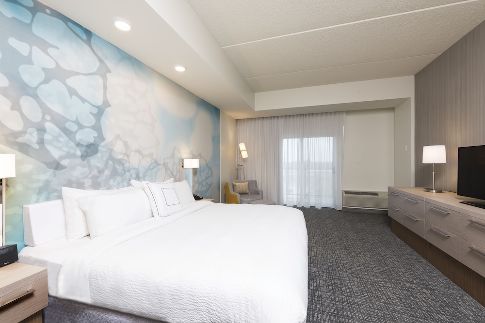 Basic Single Room, 1 King Bed with Sofa bed (Mobility/Hearing Access, Roll-In Shwr)