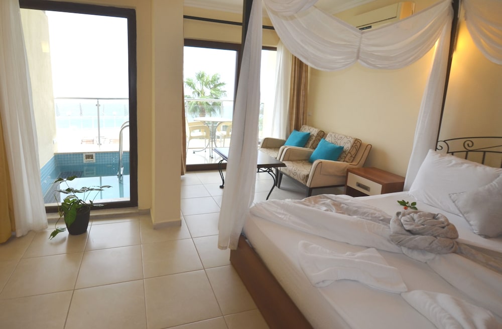 Elite Double Room, 1 Queen Bed, Private Pool, Sea View