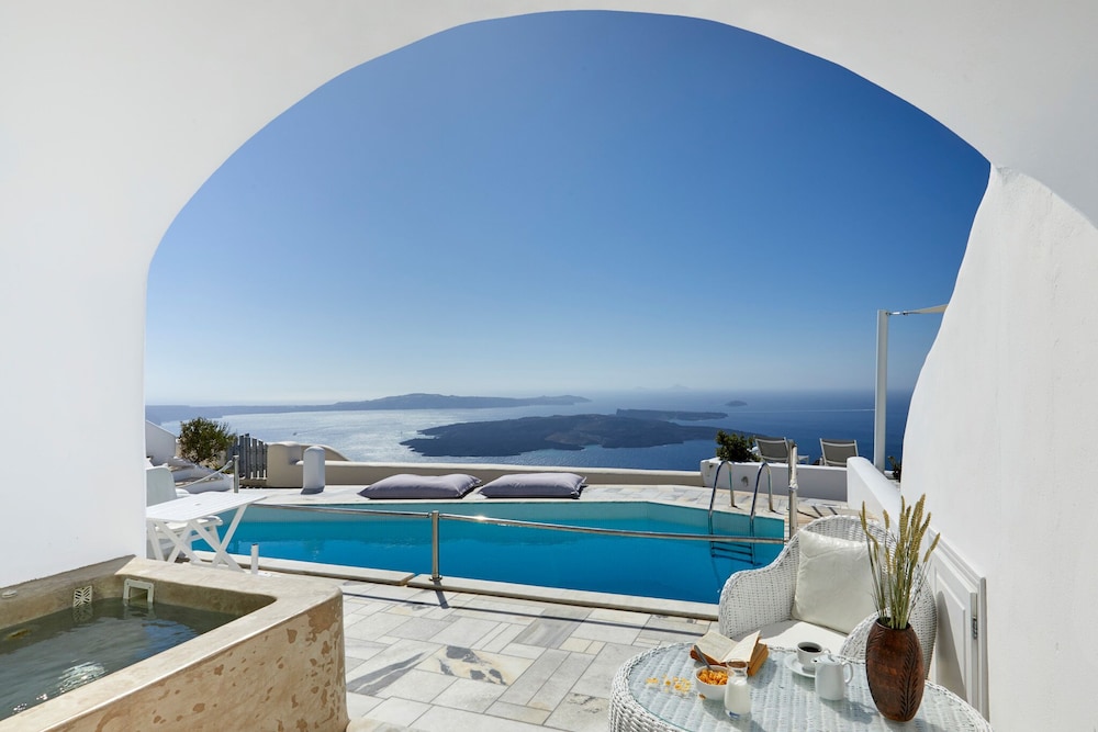 Honeymoon Suite, 1 Bedroom, Jetted Tub, Sea View ( Caldera View) - Photo 12