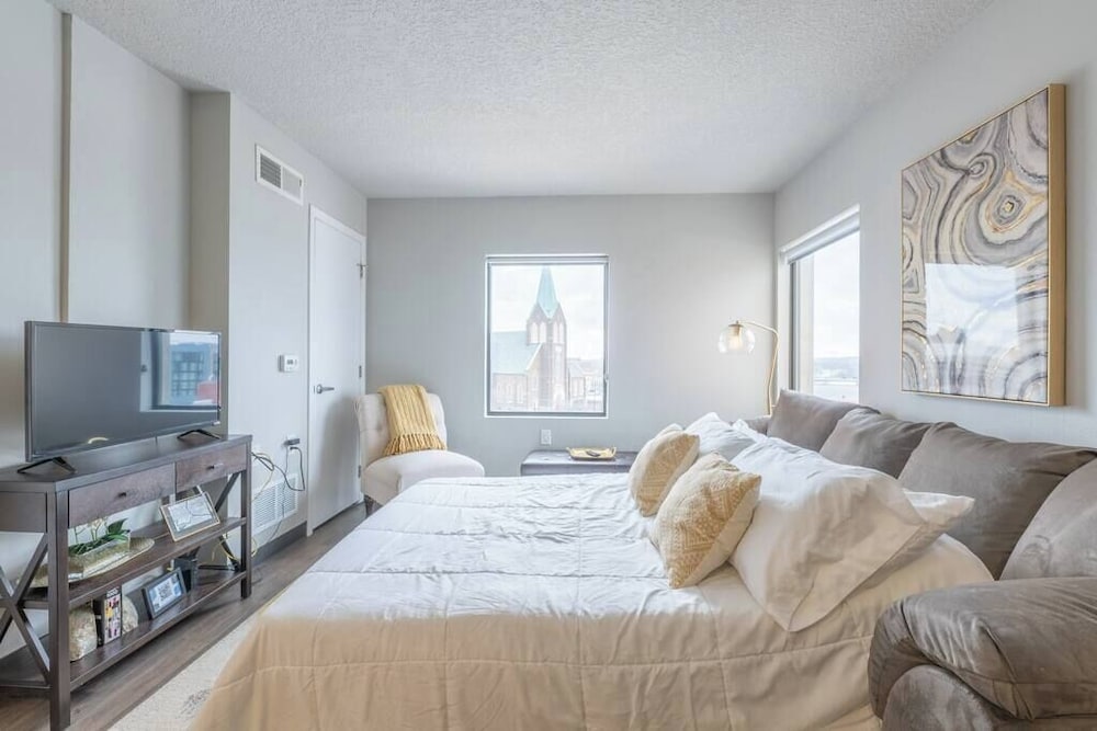 King Bed Free Parking Gym Views, Billede 6