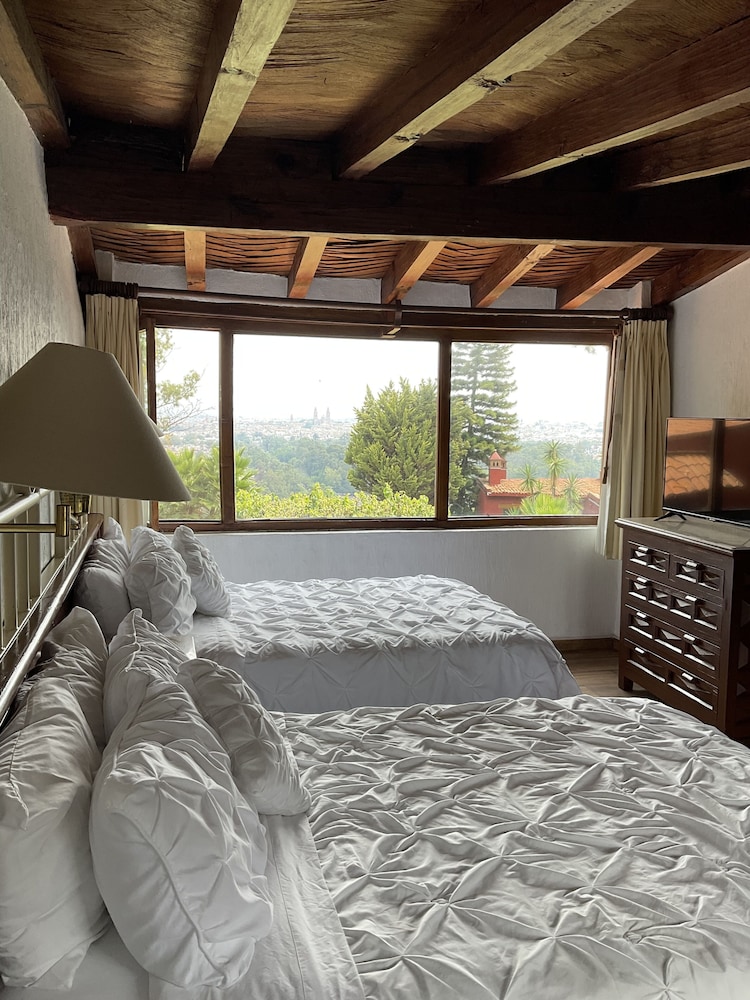 Standard Double Room, 2 Double Beds, Garden View