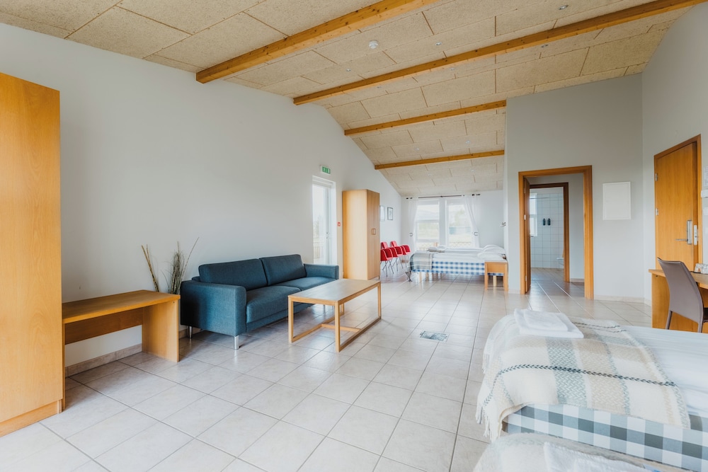 Family Room with Hot Tub Access