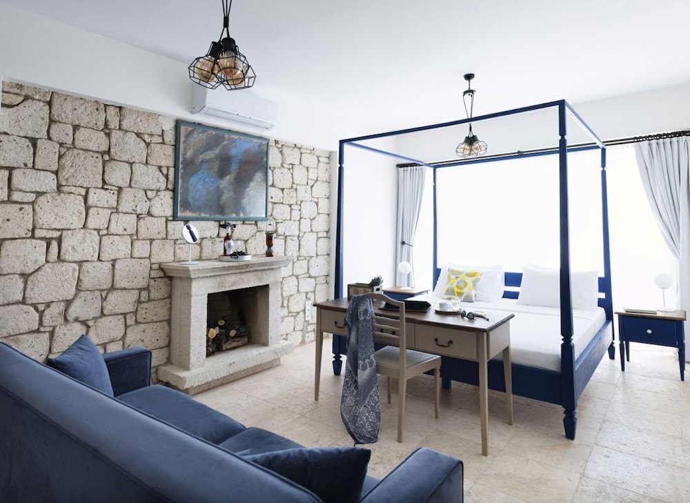 Room With Fireplace