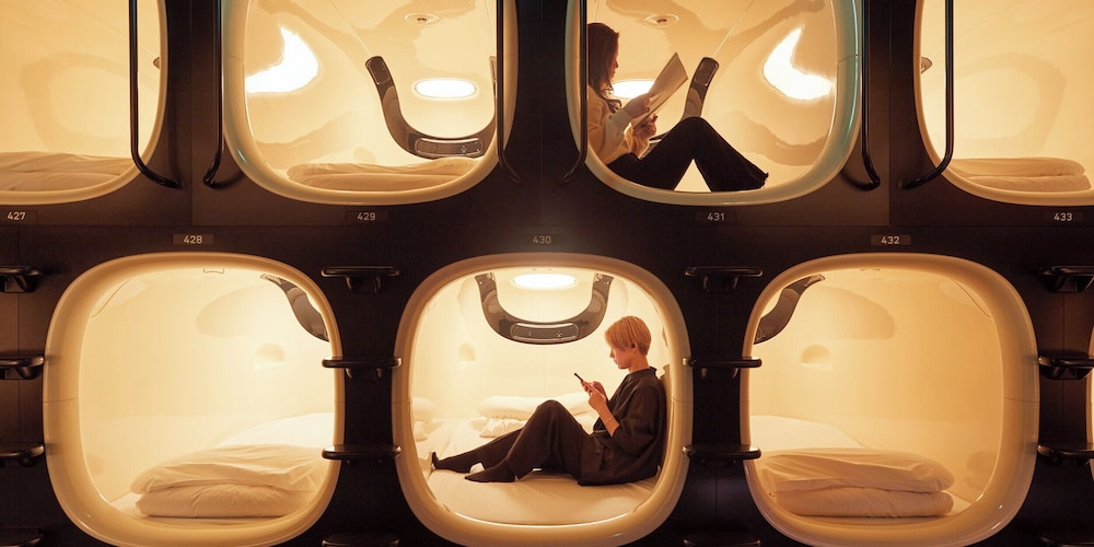 2 Capsule Rooms in Female Dormitory Room photo 1
