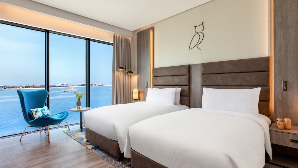 Deluxe Room, 2 Twin Beds, Beach View, Beachfront (Palm Beachfront View)