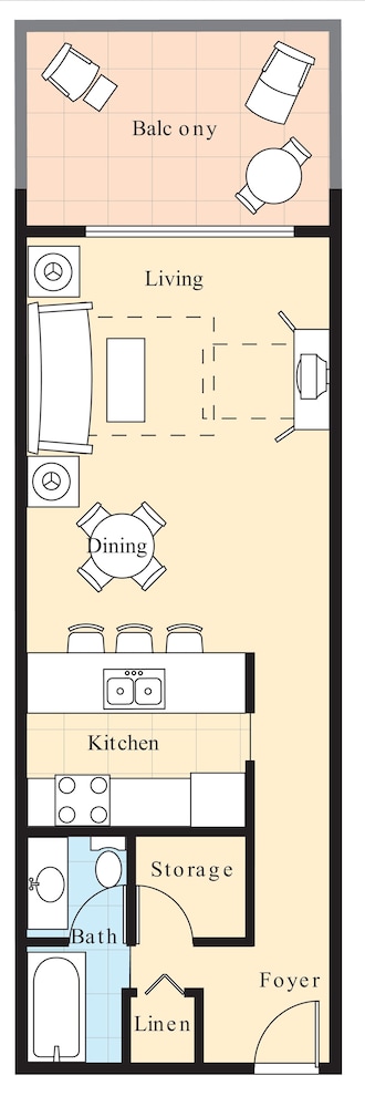 Comfort Studio, Kitchen