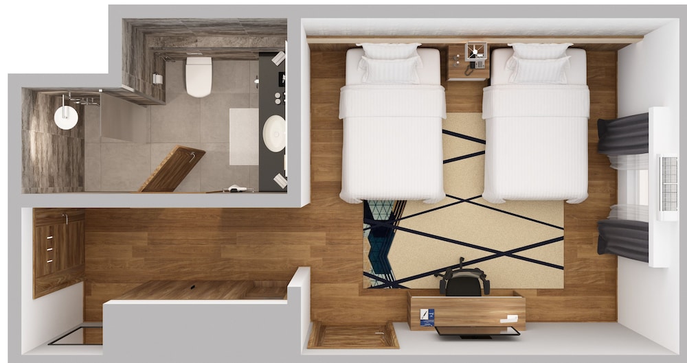 Standard Room, 2 Twin Beds