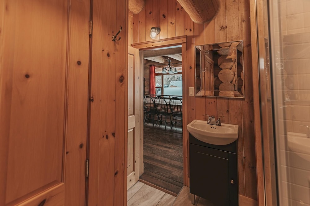 Executive Double 26 - Stunning Luxury log Home With hot tub Sauna Heated Pool, Foto 34