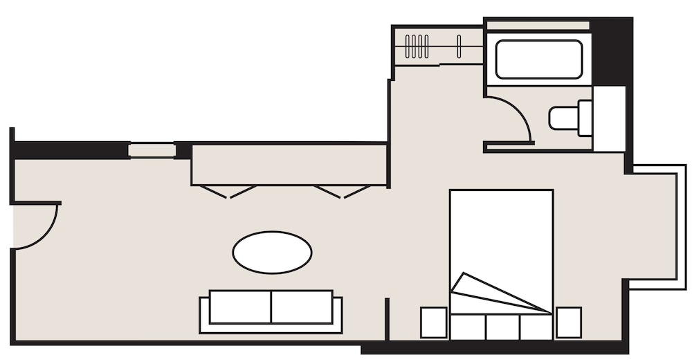 Queen Studio Suite with Single Spa Bath - Photo 3