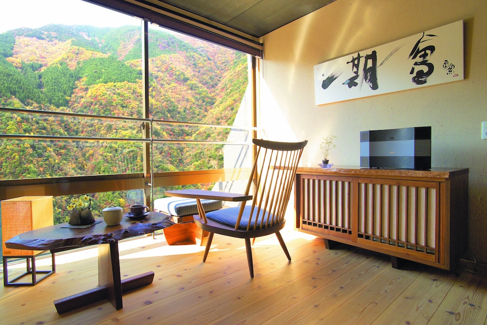 套房,私人露天温泉和足浴,山景,无烟 (Tamayura) (标准怀石料理)
