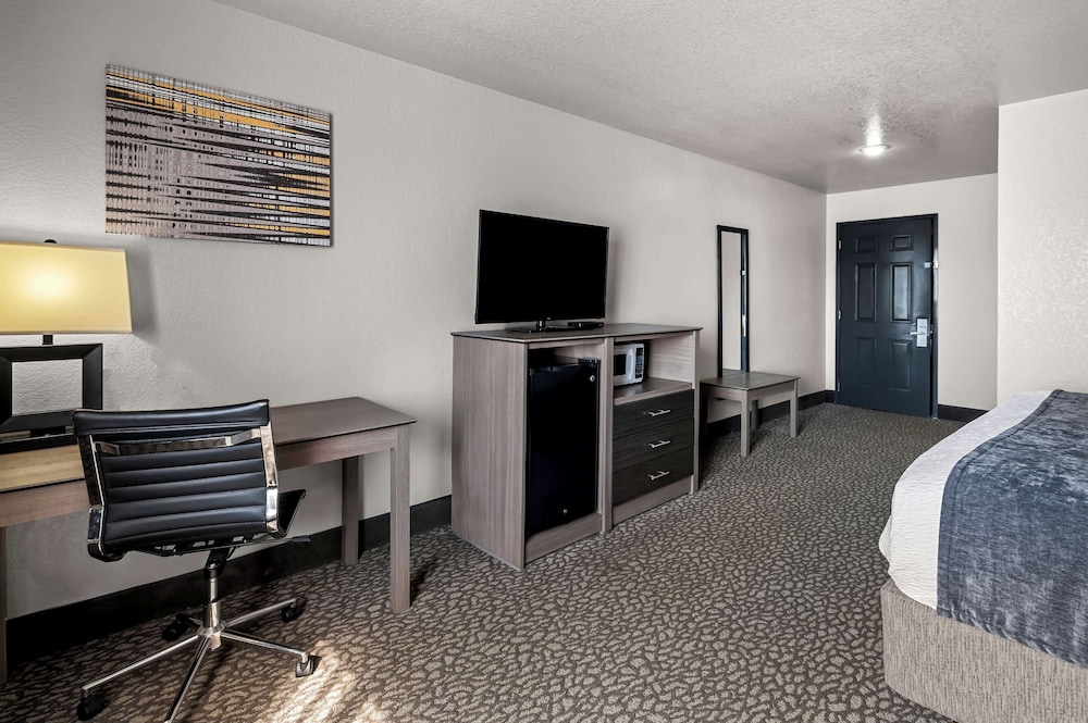 Standard Room, 1 King Bed, Non Smoking, Refrigerator & Microwave - Photo 2
