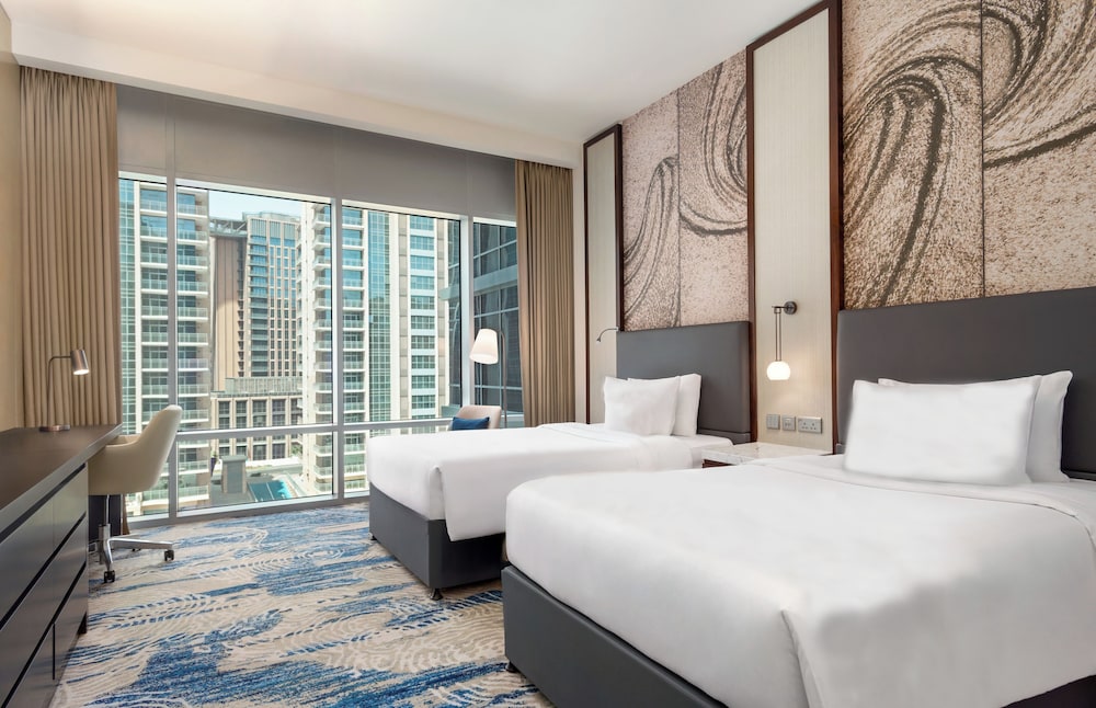 Deluxe Room, 2 Twin Beds, Park View