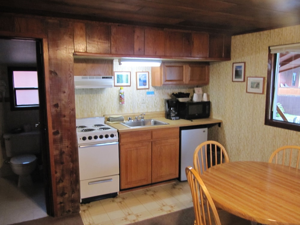 Fireplace Cabin #18, 2 Queen beds, Kitchen photo 3